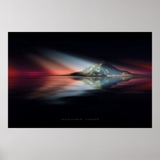 秋の光 ポスター (正面)