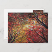 秋の光 ポストカード (正面/裏面)