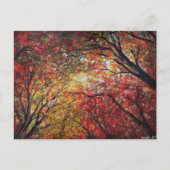 秋の光 ポストカード (正面)