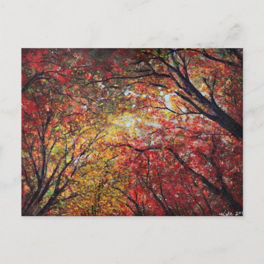 秋の光 ポストカード (正面)