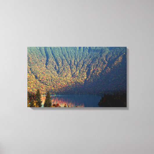 秋の入り江 キャンバスプリント (正面)