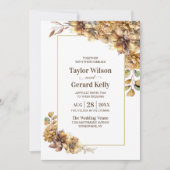 秋の全フローラ 招待状 (正面)