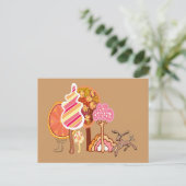 秋の公園 ポストカード (スタンド正面)