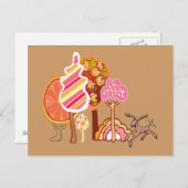 秋の公園 ポストカード (正面/裏面)