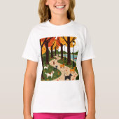 秋の公園 Tシャツ (正面)