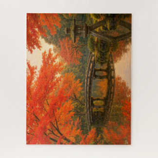 秋の兼六園・紅葉の回遊庭園 / Autumn at Kenroku‐en Garden ジグソーパズル