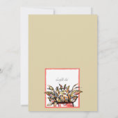 秋の冒険への招待 招待状 (裏面)