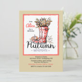 秋の冒険招待状 招待状 (スタンド正面)