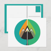 秋の冒険 ポストカード (正面/裏面)