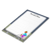 秋の冒険 – 裏地 ノートパッド (アングル)