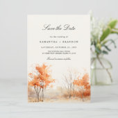 秋の写真の保存日付 セーブザデート (スタンド正面)