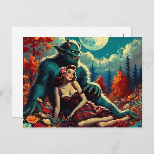 秋の出 ポストカード (正面/裏面)