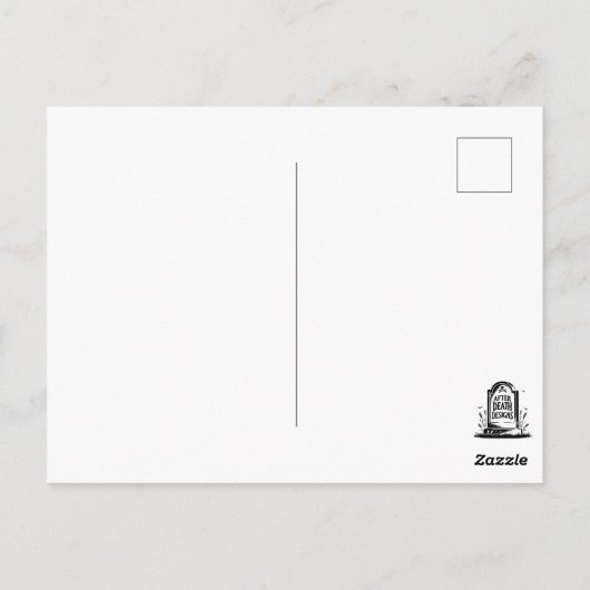 秋の出 ポストカード (裏面)