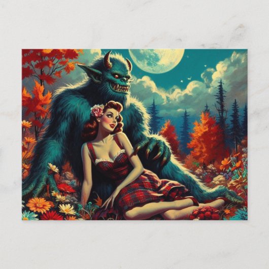 秋の出 ポストカード (正面)