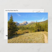 秋の初めのニンフ湖畔 ポストカード (正面/裏面)