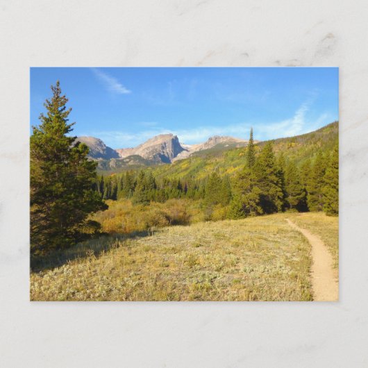 秋の初めのニンフ湖畔 ポストカード (正面)