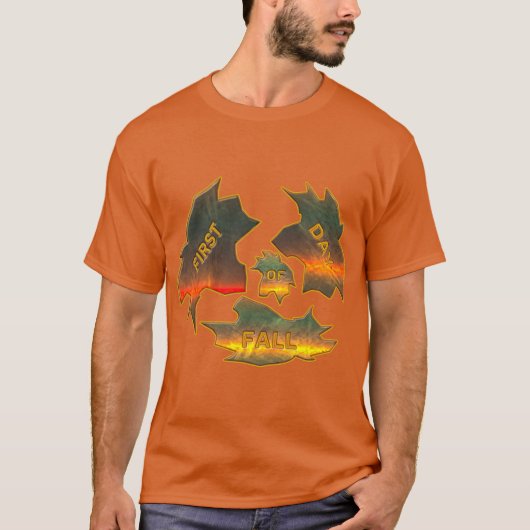 秋の初日 Tシャツ (正面)
