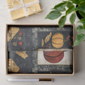 秋の初期のキルト模様 | ファームハウスハーベスト 薄葉紙 (ギフト)