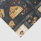 秋の初期のキルト模様 | ファームハウスハーベスト 薄葉紙 (詳細)