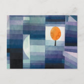 秋の前触れ，キュビズム有名絵を描な ポストカード (正面)