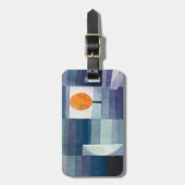 秋の前触れ，キュビズム有名絵を描な ラゲッジタグ (正面縦)