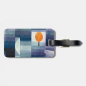 秋の前触れ，キュビズム有名絵を描な ラゲッジタグ (裏面横)