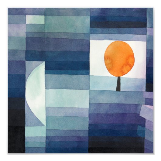 秋の前触れ（1922年）ポール・クリー フォトプリント            (正面)