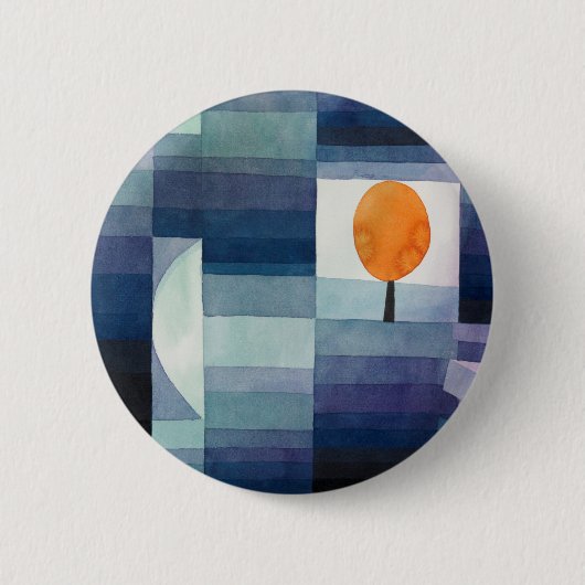 秋の前触れ(1922年)ポール・クレー 缶バッジ (正面)