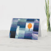 秋の前触れ – Paul Klee - モダン Art カード (正面)