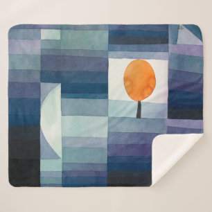 秋の前触 ポール・クレー シェルパブランケット