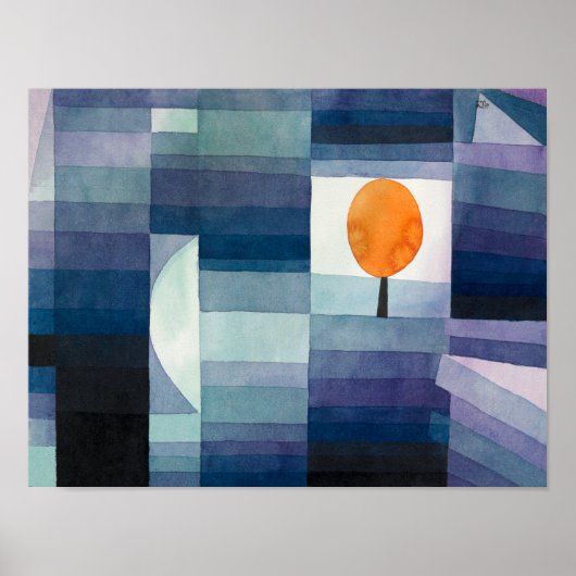 秋の前触 |ポール・クレー | ポスター (正面)