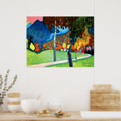 秋の勉強インオベラウバイカンディンスキー ポスター (キッチン)