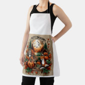 秋の動物とかぼちゃ エプロン (インサイチュ)