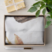 秋の動物とフローラシリーズデザイン19 薄葉紙 (ギフト)