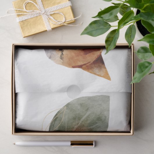 秋の動物とフローラシリーズデザイン22 薄葉紙 (ギフト)