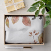 秋の動物とフローラシリーズデザイン36 薄葉紙 (ギフト)