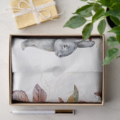 秋の動物とフローラシリーズデザイン47 薄葉紙 (ギフト)