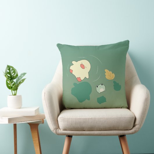 秋の動物 クッション (椅子)