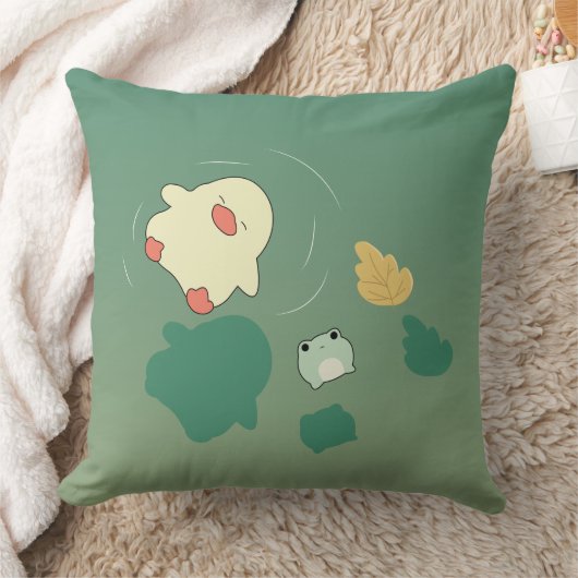 秋の動物 クッション (ブランケット)