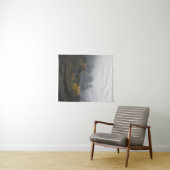 秋の包まれた霧の森 タペストリー (インサイチュ(横))