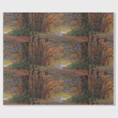 秋の包み紙 ラッピングペーパー (フラット)