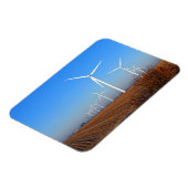 秋の午後の風車タービン マグネット (左側)