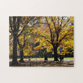 秋の午後インセントラルパーク ジグソーパズル