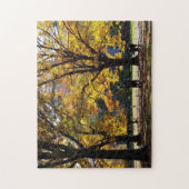 秋の午後インセントラルパーク ジグソーパズル (縦)