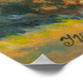 秋の午後 ポスター (角)