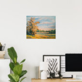 秋の午後 ポスター (ホームオフィス)