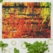 秋の午後 – 絵を描のアートキッチンタオル キッチンタオル (折り畳み)