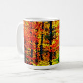 秋の午後 – 絵画Art Mug コーヒーマグカップ (正面左)