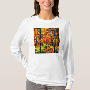 秋の午後#2 -絵画のアートTシャツ Tシャツ