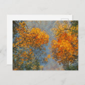 秋の印象主義 ポストカード (正面/裏面)